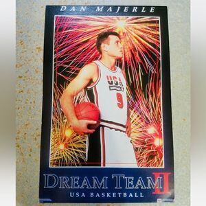 Vintage 1994 Dan Majerle Dream Team II Deadstock Sealed Wall Poster